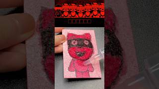 I drew VURR the Fox from Incredibox Abgerny with a Magic Sponge Eraser sprunki incredibox art [upl. by Fabiolas]