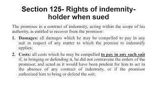 Contract of Indemnity L1 Specific Contracts LLB Student [upl. by Paola]