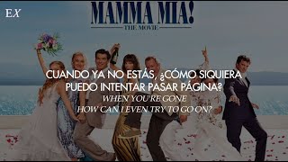 Pierce Brosnan  SOS Español  Inglés  Mamma Mia The Movie [upl. by Goodden282]