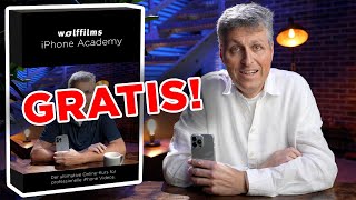 GRATIS Ich schenke dir die Wolffilms iPhone Academy [upl. by Netsirhc697]