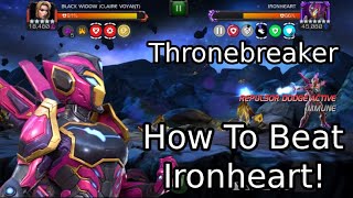 5 Star Claire Solos Thronebreaker Ironheart  Marvel Contest Of Champions [upl. by Melany]