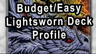 BudgetEasy Lightsworn Deck Profile Only using 3x Structure decks [upl. by Lanahtan]