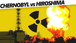 Why can you live in Hiroshima but not in Chernobyl [upl. by Idhem]