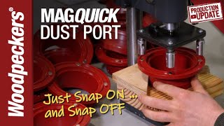 MagQuick Dust Port  Production Update [upl. by Elleined255]