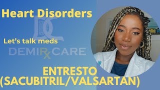 Entresto SacubitrilValsartan  how to use  side effects hypertension heart failure [upl. by Enrique]