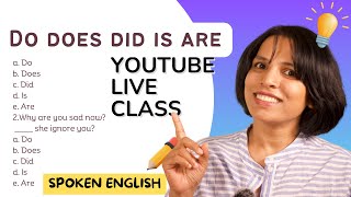 DO DOES IS ARE DID SPOKEN ENGLISH CLASSES IN MALAYALAM ENGLISH IS EASY [upl. by Phelan]