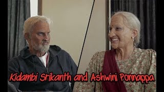 Kidambi Srikanth Ashwini Ponnappa disguise themselves as old people to prank kids HD [upl. by Fraser]