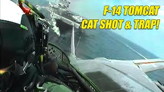 Throwback Cockpit Footage F14 Tomcat on Enterprise [upl. by Mel491]