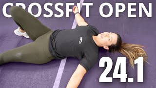 CROSSFIT OPEN WORKOUT 241 WORLD RECORD lol not really [upl. by Frey]