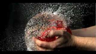 Water balloons slow motion 2000 fps by myslowmochannel [upl. by Crowell971]