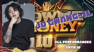 SMTM 10 JO GWANGIL  RAP COMPILATION [upl. by Abana968]