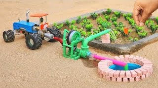 jcb video tractor wala  tractor cartoon helicopter  mini tractor trolley video [upl. by Lindi]