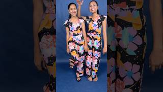 Twins sisters same dress design jumpsuit dress design ￼ [upl. by Johnsson]