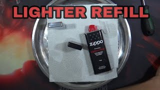 🔥 How To Fill or Refill a Zippokerosen Lighter [upl. by Cornew41]