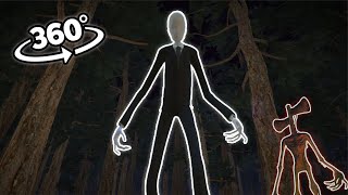 Slender Man 360 VR Video Film  Funny Horror Animation [upl. by Maddy]