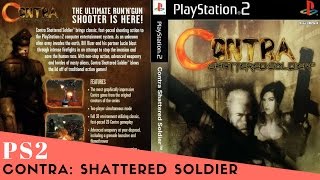 PS2 Longplay 1 Contra Shattered Soldier [upl. by Aved664]