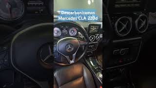 DESCARBONIZAMOS Mercedes CLA220d 🚗💭  Descarbonizar Motor Barcelona [upl. by Rawdin]