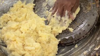 Aloo Bhujia Making In Traditional Style On Diwali streetfood diwali [upl. by Rehteh906]