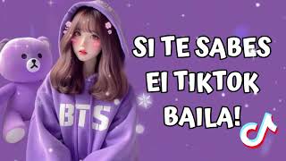 SI TE SABES EL TIKTOK BAILA  2024 💥 [upl. by Fiester]