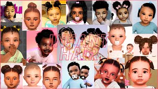 CC SHOPPING  INFANT HAIR  SIMS 4 [upl. by Nolahs]