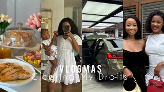 weeklyvlog  but lets first clear my drafts [upl. by Enyad]