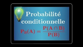 probabilité conditionnelle • Ce quil faut savoir • Résumé du cours • première spé maths STI STMG [upl. by Lesig]