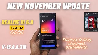 REALME GT 6T NEW UPDATE V1500310  WORST BATTERY 😡 [upl. by Sixla]