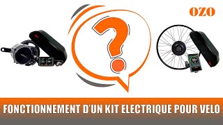 Fonctionnement dun kit électrique pour vélo [upl. by Gardy]