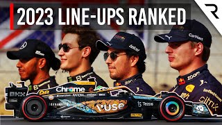 The 2023 F1 driver lineups ranked from worst to best [upl. by Ranique]