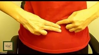 Acupressure points to control appetite and indigestion for Thanksgiving  Massage Monday 161 [upl. by Bertero]