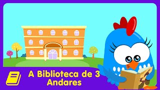 Galinha Pintadinha Mini  Historinha  A Biblioteca de 3 Andares [upl. by Seitz]