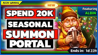 ❗❓How Many Legendary Heroes Can You Get With 20K Gems 💎 in Christmas Summon 🌌  Empires amp Puzzles 🔥 [upl. by Allebasi]