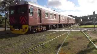 SteamRanger Redhen 334 on the Cockle Train [upl. by Llacam]