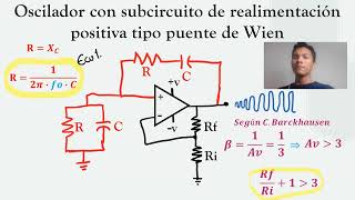 oscilador puente de Wien 3953 Hz [upl. by Luanni]