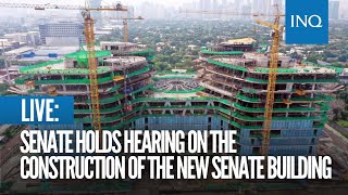 LIVE Senate holds hearing on the construction of the new Senate building  July 10 [upl. by Ayojal]