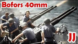 Bofors 40mm Gun  In The Movies [upl. by Reldnahc]