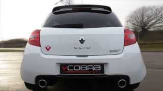 Renault Clio RS200 Cat Back Performance Exhaust by Cobra Sport [upl. by Frederick508]