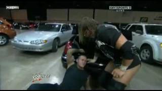 WWE Raw 62209  Triple H attacks Randy Orton [upl. by Millford187]