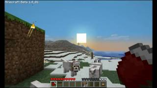 Minecraft Beta 1401 Update Test Drive  Beds as Spawn Point [upl. by Guinna]