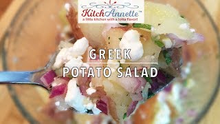 A Fête of Feta Greek Potato Salad [upl. by Ennaillek]