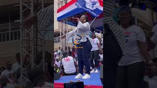 Wow🤩Philipa Baafi at NPP’s Rally…viralshorts trending music [upl. by Hofmann]