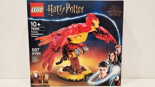 LEGO Harry Potter 76394 Fawkes Dumbledores Phoenix Review [upl. by Tewfik]