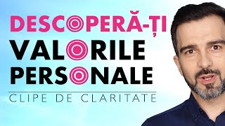 Valorile personale  Cum le descoperi Daniel Cirț  free training [upl. by Abdulla218]