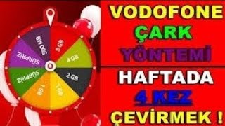 VODAFONE BEDAVA 20GB İNTERNET 2024  SINIRSIZ ÇARK ÇEVİRME VODAFONE 2024 YENİ KAMPANYA [upl. by Clarissa785]