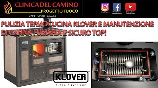 Termocucina Klover a LEGNA pulizia straordinaria e sostituzione long life dal sicuro top [upl. by Bonaparte]