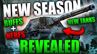 NEW Tigers SEASON  NEW Tanks World of Tanks Console NEWS [upl. by Alocin]