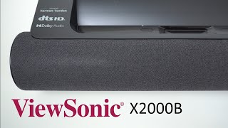 ViewSonic X2000B4K Laser Projector Indepth Review [upl. by Edmon699]