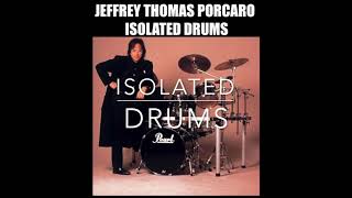 🥁 Jeffrey Thomas Porcaro  Lady Love Me One More Time drums only [upl. by Mehs101]