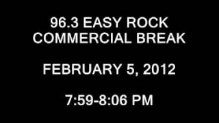 963 Easy Rock Commercial Break 17 [upl. by Nitsyrc]