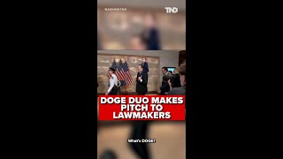 DOGE duo makes pitch to lawmakers [upl. by Parrisch]